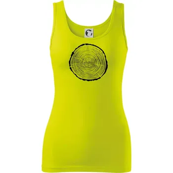 Dámské tričko Letokruhy 35 bez věku - Dámské tílko - XS ( Limetková )