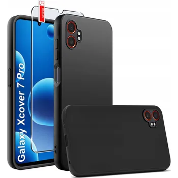 Pouzdro na mobilní telefon Zadní Kryt KrainaGSM pro Samsung Galaxy Xcover 7 Pro, černý