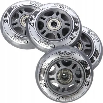 Kolečko k in-line bruslím Kolečka Nils Extreme pro kolečkové brusle 3,15" (80 mm) 82A, 4 ks