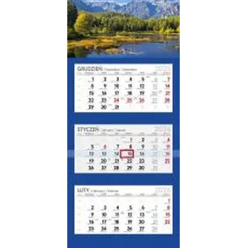 Kalendář Kalendarz 2026 trójdzielny Lux MIX (pl, 2025, Parma Press)