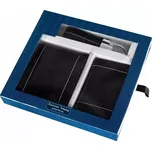 Pánská dárková sada: kožená peněženka, pouzdro a klíčenka 4U CAVALDI ZECAV-03