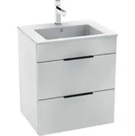 JIKA - Cube Skříňka s umyvadlem, 54x42x62 cm, bílá H4536121763001