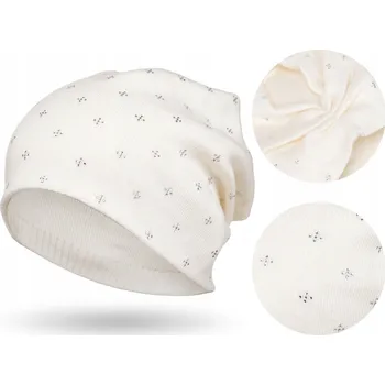 Čepice Peterson zimní čepice beanie bílá, univerzální velikost