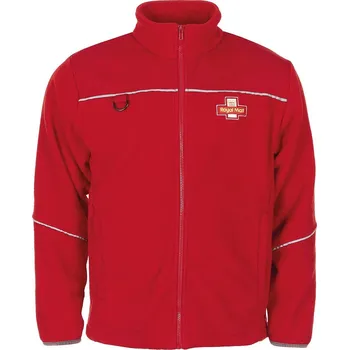 Pánská mikina ARMÁDNÍ ORIGINÁL UK VELKÁ BRITÁNIE Mikina britská fleece bunda Royal Mail červená Velikost: XS