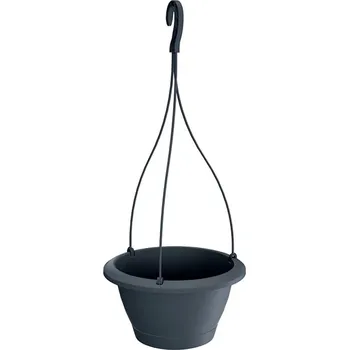 Květináč Černý plast Květináč Prosperplast 23,4 cm x 23,4 x 13,5 cm