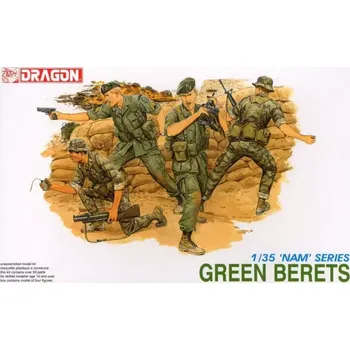 Plastikový model Model Kit figurky 3309 - GREEN BERETS (1:35)