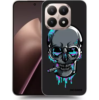 Pouzdro na mobilní telefon Picasee silikonový černý obal pro Xiaomi 15T - EARTH - Lebka 3.0