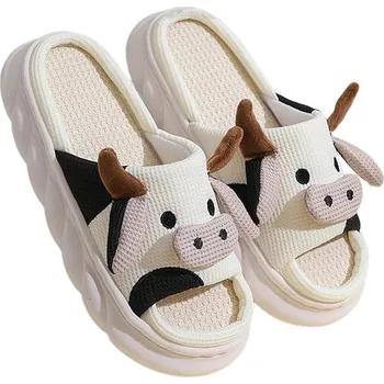 Dámské pantofle Pohodlné Pantofle na platformě COW 36-37 SANDÁLE P027)