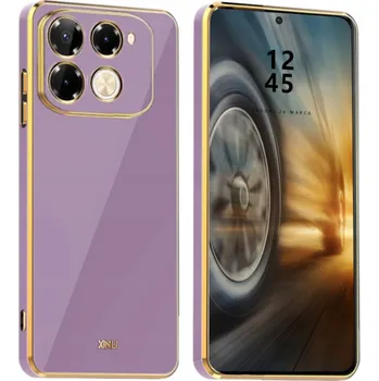 Pouzdro na mobilní telefon Zadní Kryt BBE CASE pro Infinix Note 40 pro 4G fialový