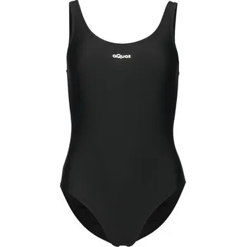 Dívčí oblečení Dívčí jednodílné plavky AQUOS BOBA 140/146 Černá, Bílá