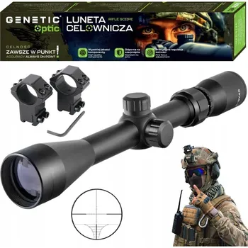 Puškohled Puškohled Genetics GENETIC HAWK PRO 3-9×40 MIL-DOT