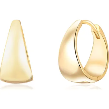 Náušnice JVD Elegantní pozlacené kruhové náušnice SVLE1134XH2GO00 + 2 měsíce na vrácení zboží