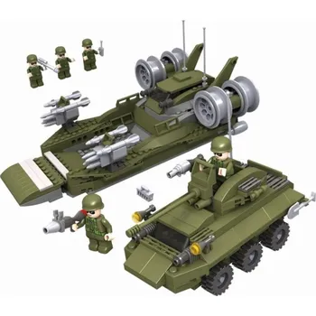 ostatní stavebnice COGO Stavebnice Vojenský transportér a vznášedlo