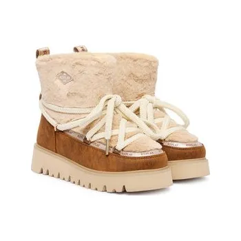 Dámská zimní obuv Sněhule REPLAY GWF2H.000.C0019S Béžová 38