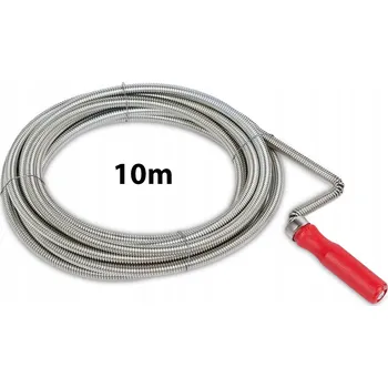 Vrták KREATOR Kanalizační spirála 10 mm x 10 m
