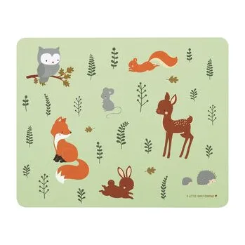 Set školních potřeb A Little Lovely Company - prostírání - kamarádi z lesa