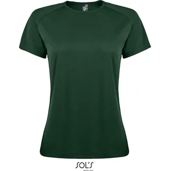pracovní tričko SOL's Collection Tričko Sporty Women, sportovní, krátký rukáv, dámské COT25115907400-forest gree XS Zelená forest