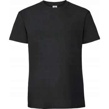 Pánské tričko Pánské Tričko Iconic Premium Cotton, černé vel. M