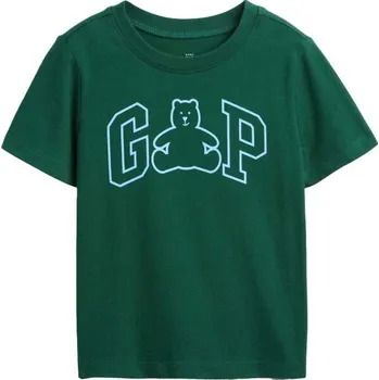 Chlapecké tričko Dětské tričko GAP V-DB SS GR T 2YRS Zelená, Světle modrá