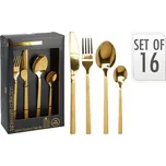 ZESTAW SZTUĆCÓW 16 SZT. ZŁOTY KOLOR