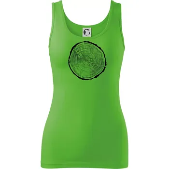 Dámské tričko Letokruhy 40 bez věku - Dámské tílko - M ( Apple Green )