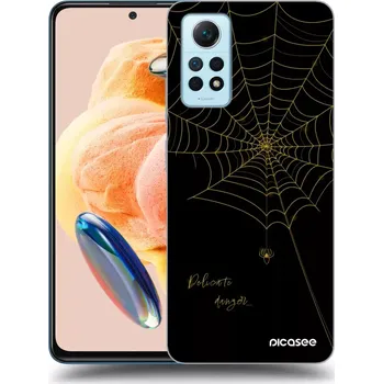 Pouzdro na mobilní telefon Picasee silikonový průhledný obal pro Xiaomi Redmi Note 12 Pro 4G - Delicate danger