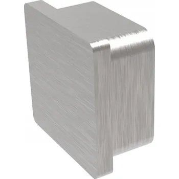 Zábradlí Záslepka profilu madla 40x40 AISI 316 Satén