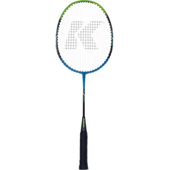 Badminton Badmintonová juniorská raketa Kensis TEC FUN JR 56 Modrá, Černá, Světle zelená