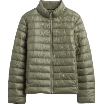 Dámská bunda Dámská prošívaná bunda GAP V-FRCH LOGO LW PUFFER JKT M Zelená