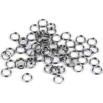 Hobby drát Protikroužek dvojitý z nerezové oceli Ø4 mm Varianta: platina, Balení: 5 g