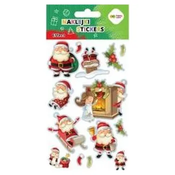 Set školních potřeb Naklejki Santa 10x20cm HAPPY COLOR