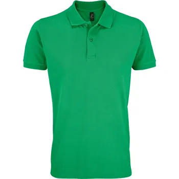 Pánské tričko SOL's Collection Polokošile Perfect Men, piqué, krátký rukáv, pánská COT251134h3102-spring gree M Zelená spring