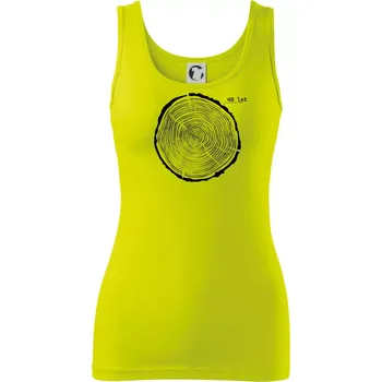 Dámské tričko Letokruhy - 40 - Dámské tílko - 2XL ( Limetková )