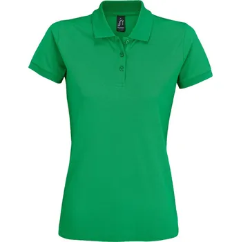 Pánské tričko SOL's Collection Polokošile Perfect Women, piqué, krátká rukáv, dámská COT251135h3104-spring gree XL Zelená spring