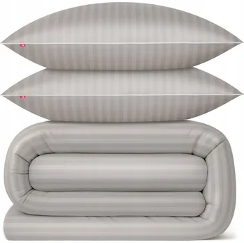 Povlečení DAMAŠEK POVLEČENÍ 200x220 + 2 POVLAKY NA POLŠTÁŘE 70x80 SADA POVLEČENÍ 100% BAVLNA