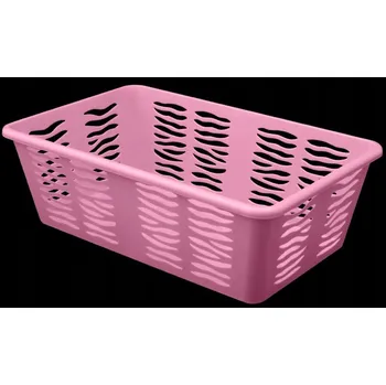 Obraz Univerzální koš plast růžový