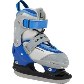 Zimní brusle Dětské lední brusle WINNWELL BALANCE BLADES 26-28.5 Šedá, Modrá, Černá, Bílá