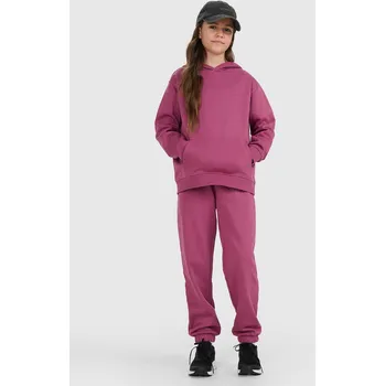 4F Dívčí tepláky Fialové Velikost 152 (11-12 let)