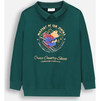 Pánské tričko Polokošile Zelené pro chlapce Elegantní tričko 122 Coccodrillo ZC4