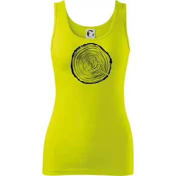 Letokruhy 25 bez věku - Dámské tílko - S ( Limetková )