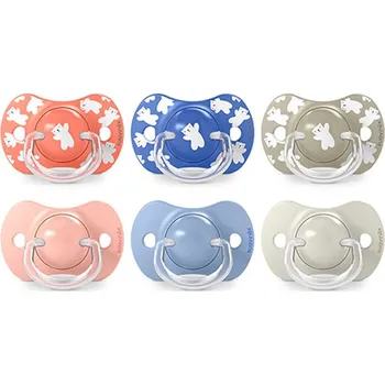 dudlíky SUAVINEX | Dudlík SX PRO fyziologický WILD &amp; FREE +18m 2 ks