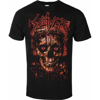 Pánská móda Tričko metal pánské Slayer - Crowned Skull - ROCK OFF - SLAYTEE11MB - XXL