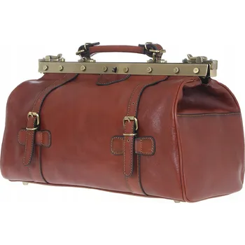 KATANA kufr z přírodní lícové kůže - unisex