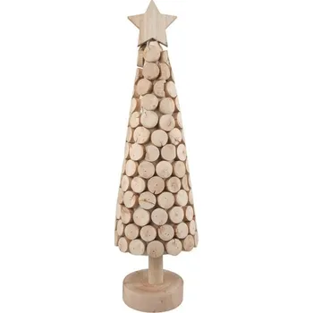 Strom z dřevěných koleček ø 14 x 50 cm