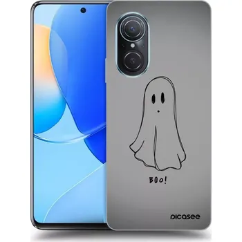 Pouzdro na mobilní telefon Picasee silikonový černý obal pro Huawei Nova 9 SE - Ghost