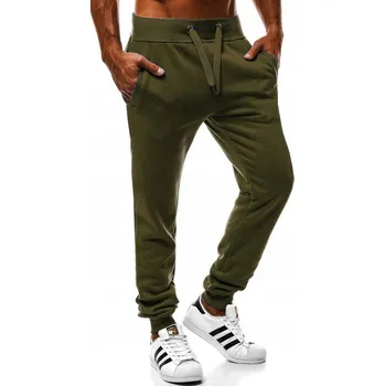 J STYLE pánské tepláky JOGGER zelené, velikost L