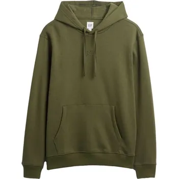 Pánská mikina Pánská mikina s kapucí GAP V-FRCH TONAL MINI LOGO RELAXED PO HD XL Khaki