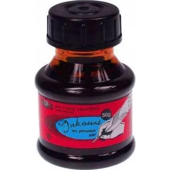 Koh-i-noor inkoust 50 gr červený