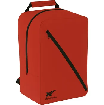 turistický batoh Turistický Batoh Rcollection do letadla 20-40 l červený