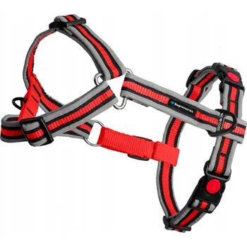 Postroj pro psa GUARD REFLEXNÍ postroj pro psa na procházky i do auta TRÉNINK M, mix barev